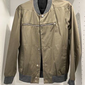 Balenciaga Mens Bomber Jacket in Green SLIM FIT Mens 38 Chest Size